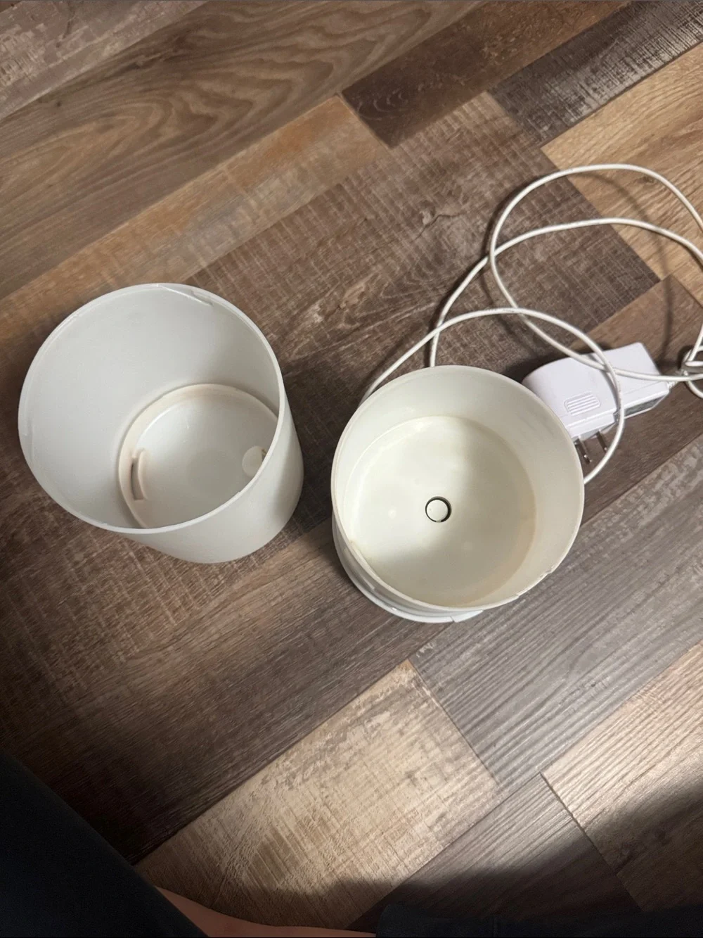 White USB Aroma Diffuser with Timer and Light